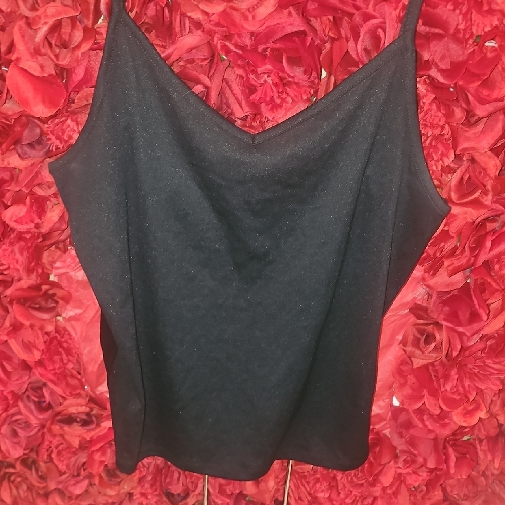 INC International Concepts Women's Midnight Black Camisole Size Large